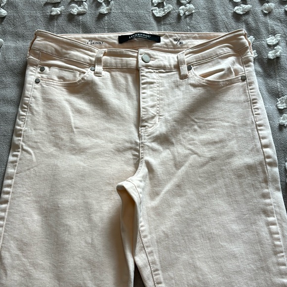 Women’s Light Pink Skinny Jeans - Picture 2 of 8